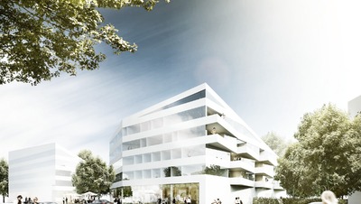 Architekturwettbewerb Bebauung Alpenstraße