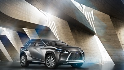 Lexus 600A Concept Car Set Design