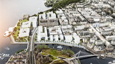 Internationaler Design Wettbewerb Eteläpuisto Park Tampere und Umgebung