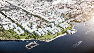 Internationaler Design Wettbewerb Eteläpuisto Park Tampere und Umgebung