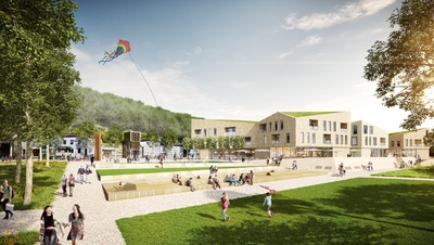 Neue Mitte von Hesperange - Place Paul Jomé