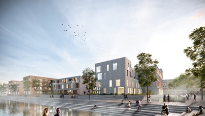 Zollhafen Mainz: Hafeninsel IV und V 